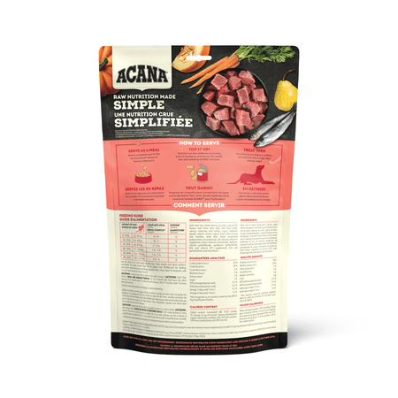 Acana, Morceaux au Bœuf lyophilisés, 226g – Image 2