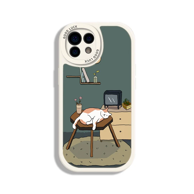 Coque iPhone Chat d'Intérieur LOONKAT™ – Image 6