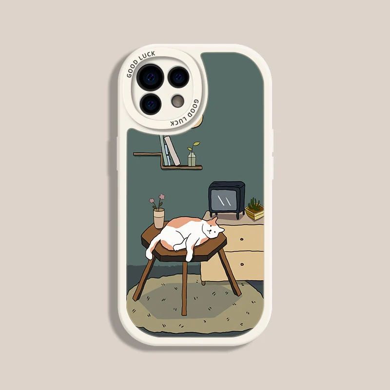 Coque iPhone Chat d'Intérieur LOONKAT™ – Image 5